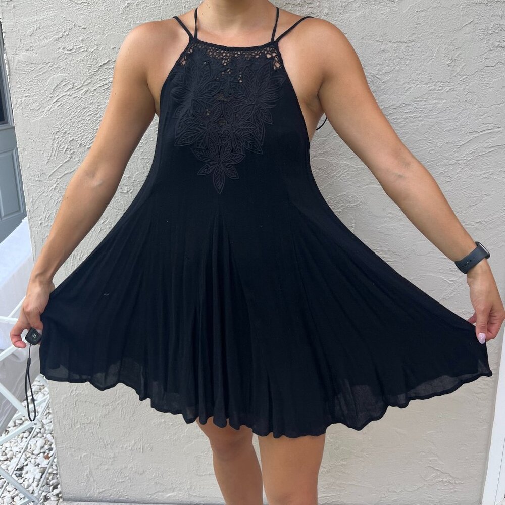 Lush Black Dress
